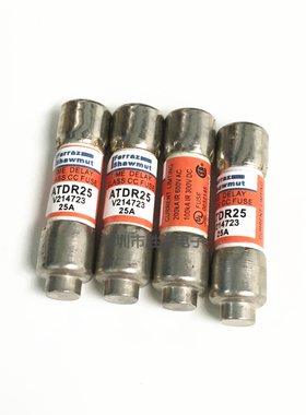 ATDR25  法雷10X38陶瓷延时熔断器 600VAC 25A Mersen美尔森正品
