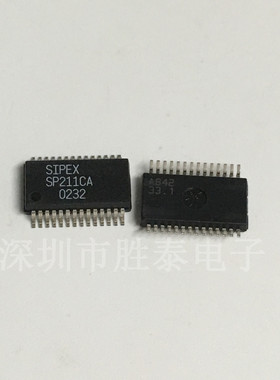 原装正品SP211CA-L/TR SP211CA SSOP28 RS232接口IC芯片 现货供应