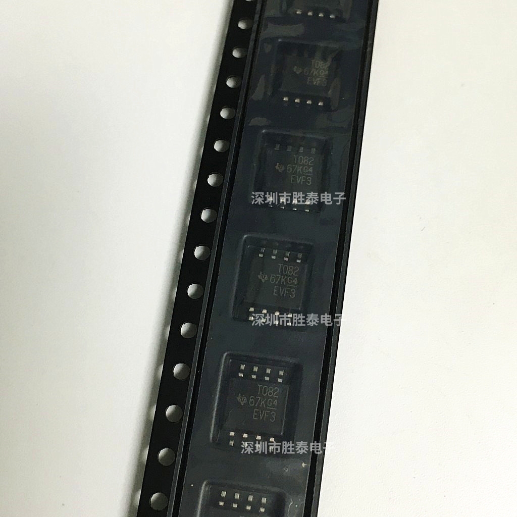 进口原装 TL082CPSR 贴片 T082 双运放IC芯片 SOP-8 5.2MM 中体
