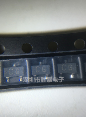 2SA1163-GR 2SA1163 丝印CG SOT23 120V 100mA PNP贴片三极管原装