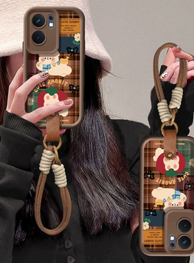 格子熊适用iqooneo9手机壳neo8天眼阶梯neo7se硅胶保护软套6se全包5活力版3防摔855竞速pro镜头女新款创意