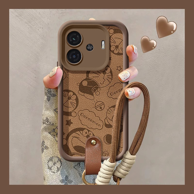 天眼阶梯小羊皮iqoo手机壳卡通