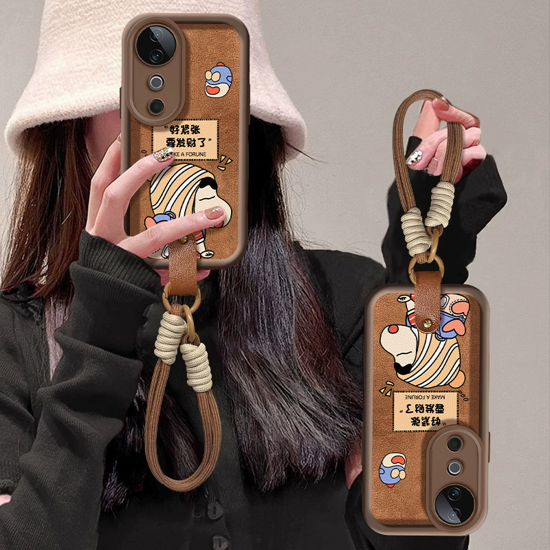 天眼阶梯小羊皮vivo手机壳卡通