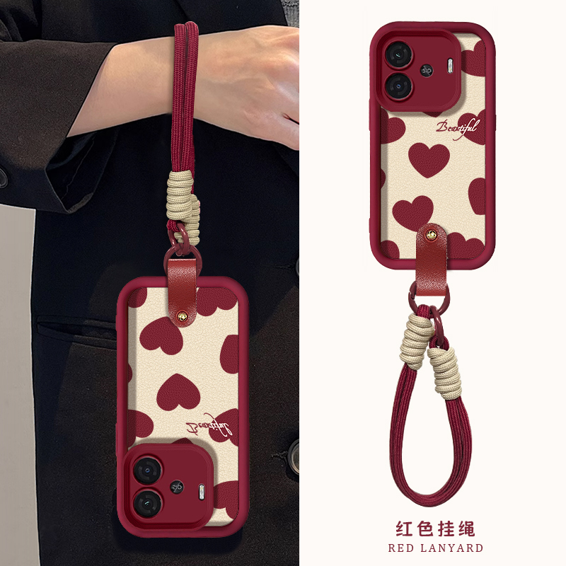 天眼阶梯小羊皮iQOO手机壳简约