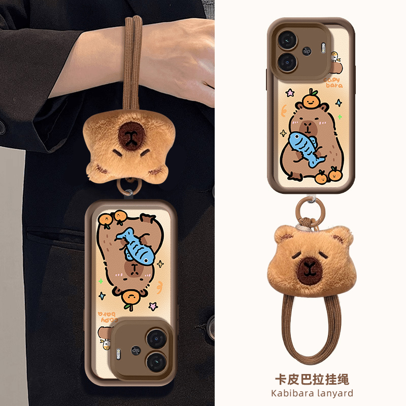 天眼阶梯小羊皮iqoo手机壳卡通