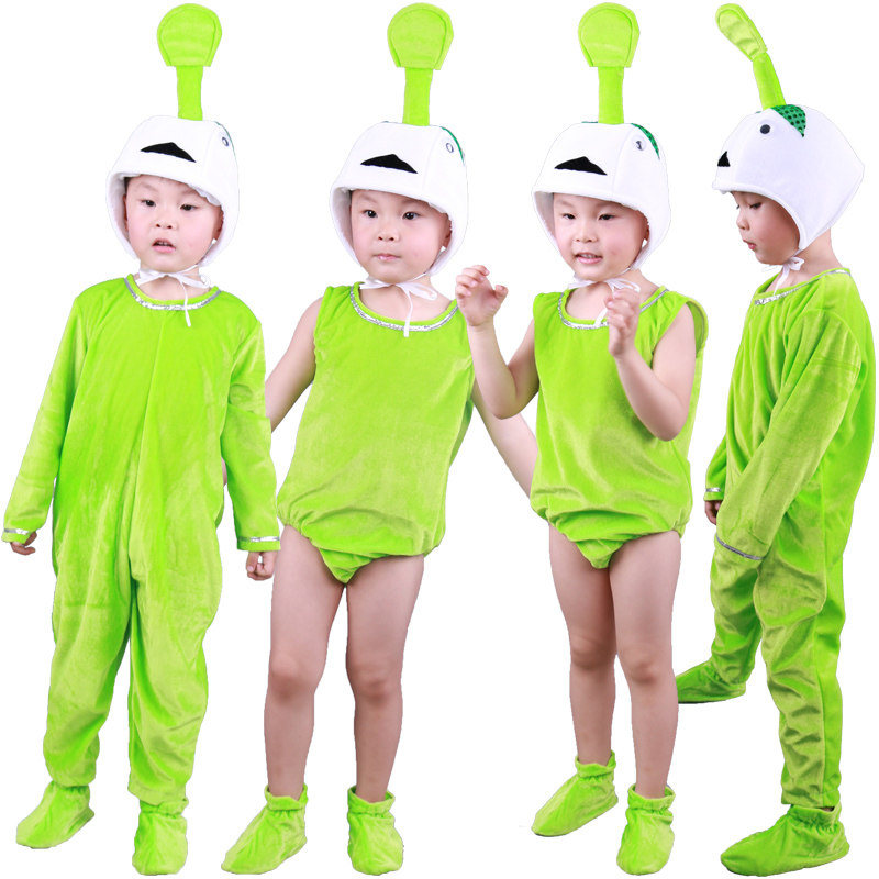 幼儿园七仔卡通表演舞蹈服
