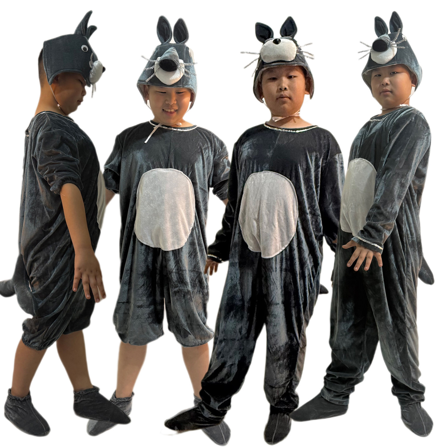 儿童海獭海底世界演出服 海獭海洋动物服 幼儿园水獭舞蹈表演服装