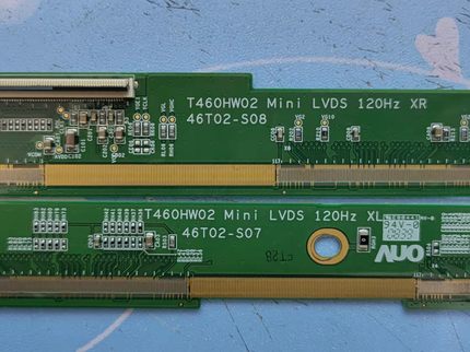 原装边板 T460HW02 MiNi LVDS 120hz XL/XR 46T02-S08 46T02- S07