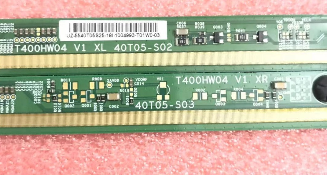 拆机边板 T400HW04 V1 XL/XR 40T05-S02 40T05-S03 一对价