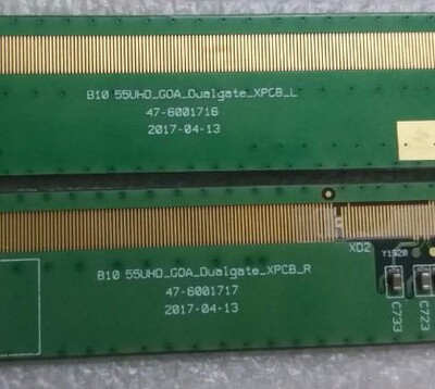 B10 55UHD_GOA_Duate_XPCB-R 47-6001717 47-6001716 一对