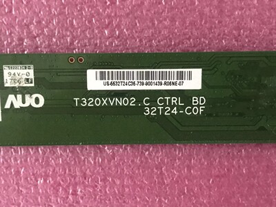 0原装边板 T320XVN02.C CTRL BD 32T24-C0F