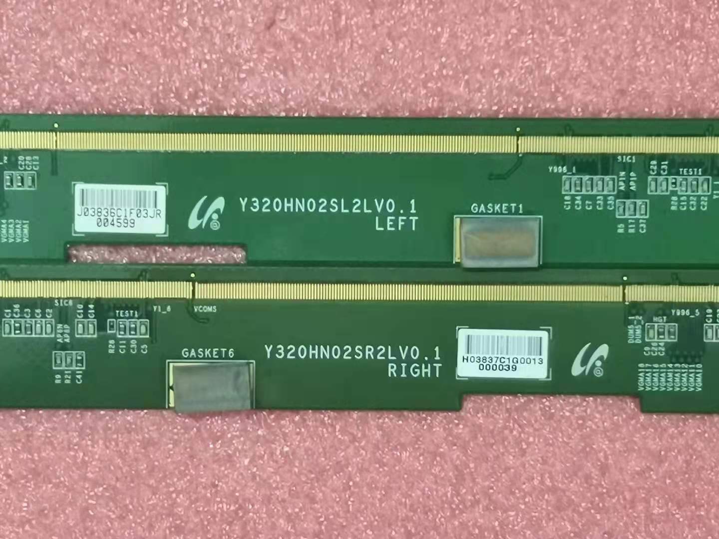 Y320HN02SR2LV0.1 /Y320HN02SL2LV0.1 三星原装边板 一对价