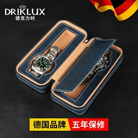 Driklux, акриловые портативные часы, сумка-органайзер, коробка для хранения для путешествий ручной работы