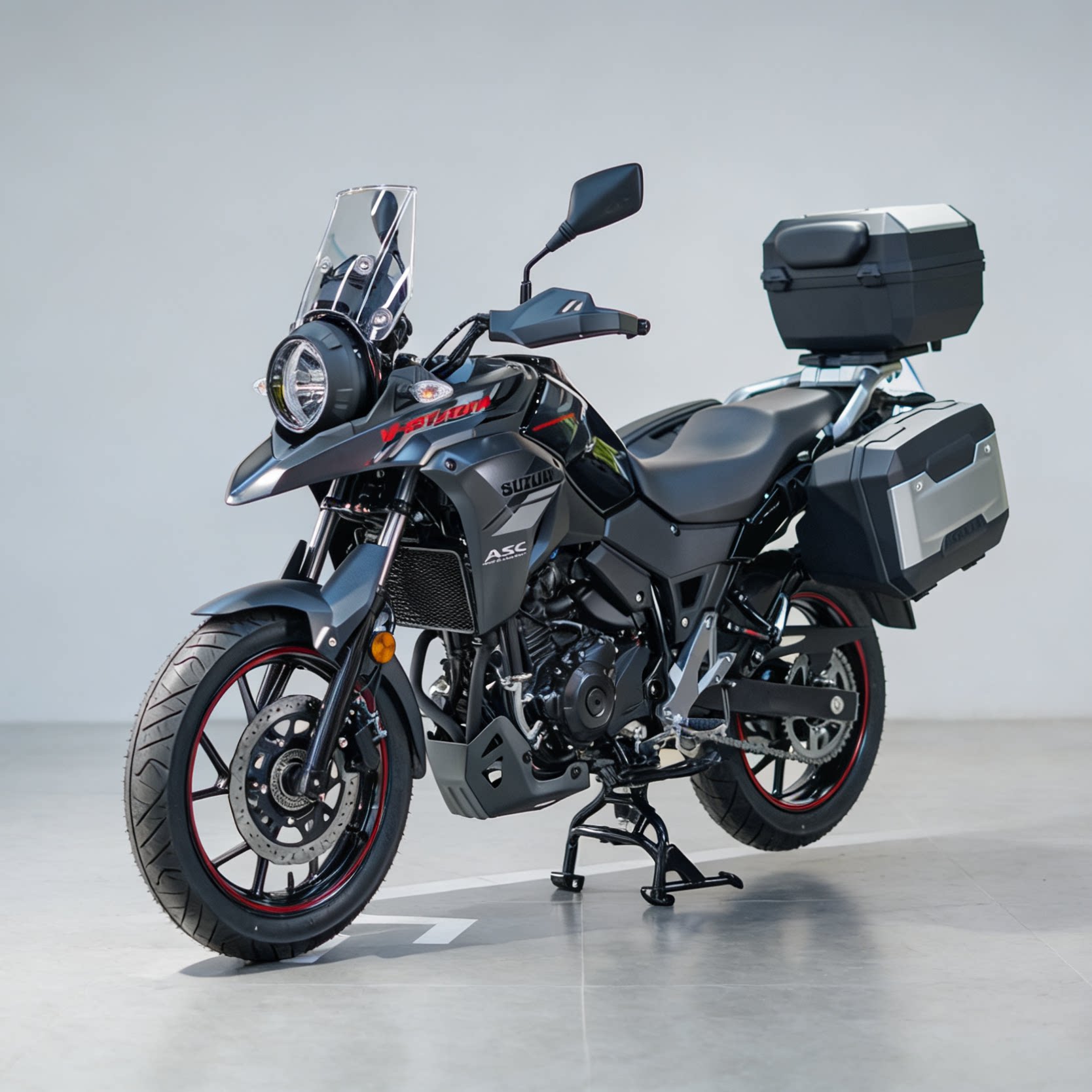 豪爵铃木DL250全新正品摩托车拉力休旅车国四电喷长途摩旅ADV整车