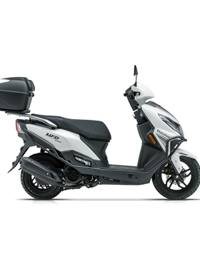 豪爵UFD125T-51国四电喷踏板摩托车ESS发动机舒适有劲省油