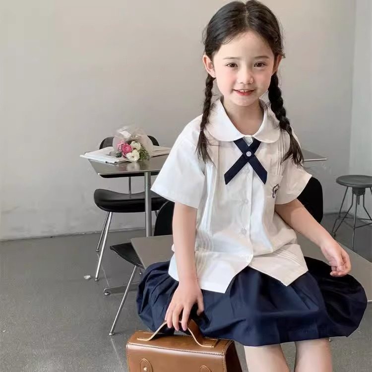 巨好看学院风校服套装图片