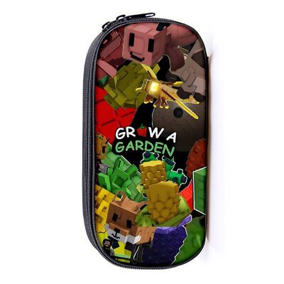 Grow A Garden学生笔袋游戏周边卡通大容量收纳可定制图案笔盒