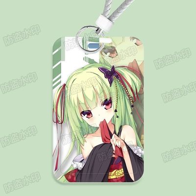 千恋万花动漫学生滑盖卡套饭卡公交卡校园卡门禁卡身份证保护套