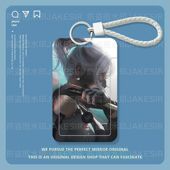 三角洲行动骇爪水墨云图学生滑盖卡套饭卡公交卡证件保护套校园卡