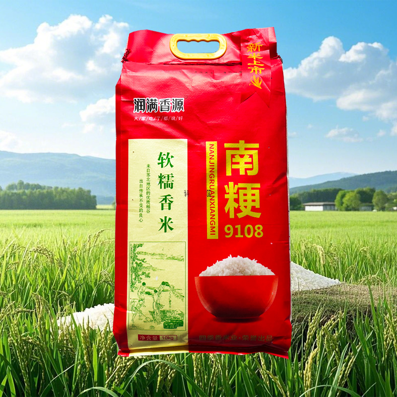 江苏南粳9108大米新江苏大米10kg