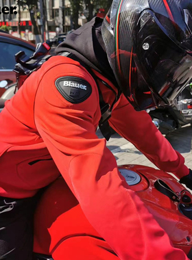 Blauer.H.T. 摩托车骑行服男春秋防风防摔休闲机车赛车服女款上衣