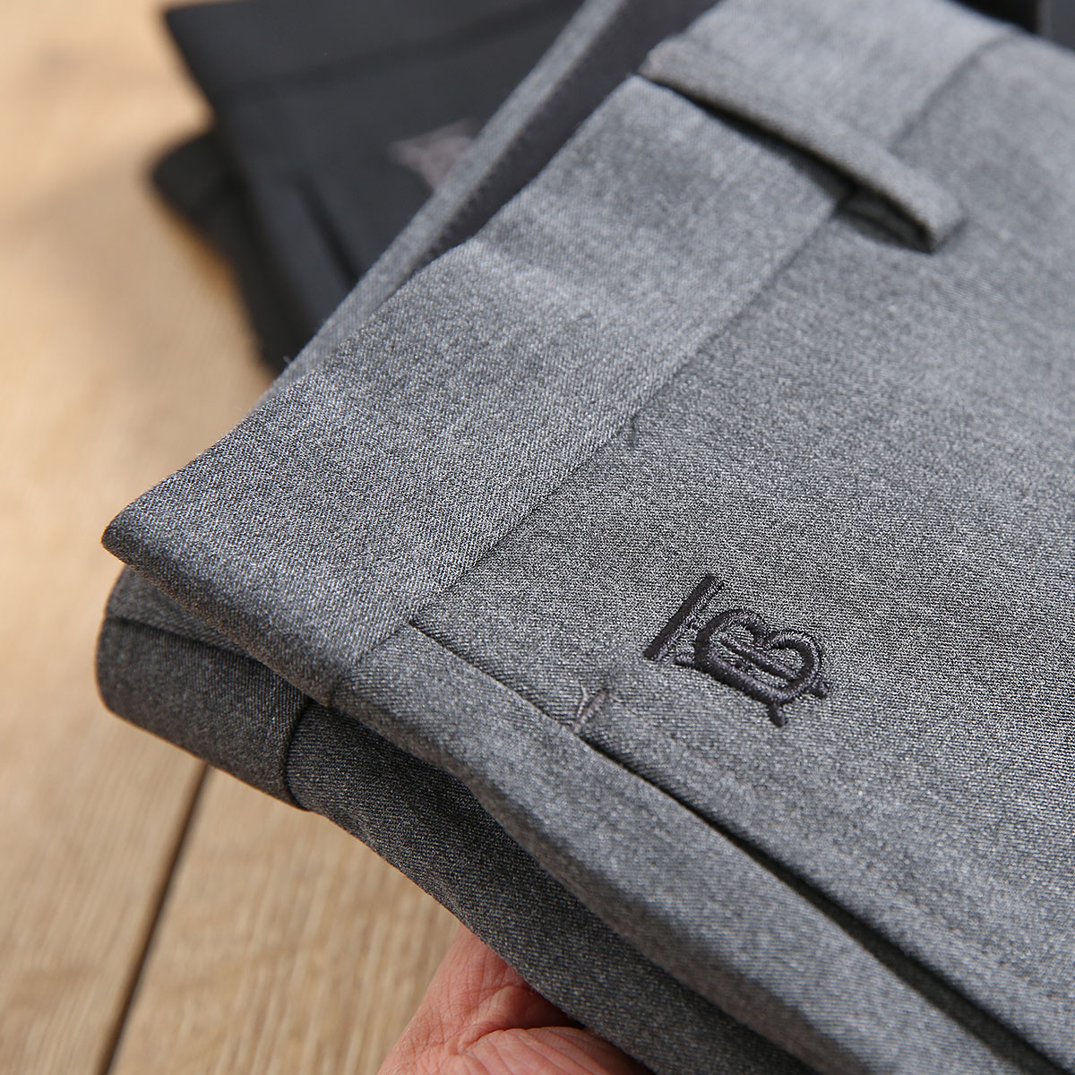 NTF商务休闲男装西裤免烫防皱修身高端轻奢小脚直筒刺绣绅士长裤,男装,西裤,淘宝优惠券,粉丝福利购,淘宝优惠卷