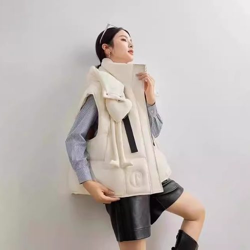 短款马甲羽绒服潮牌新款韩版宽松