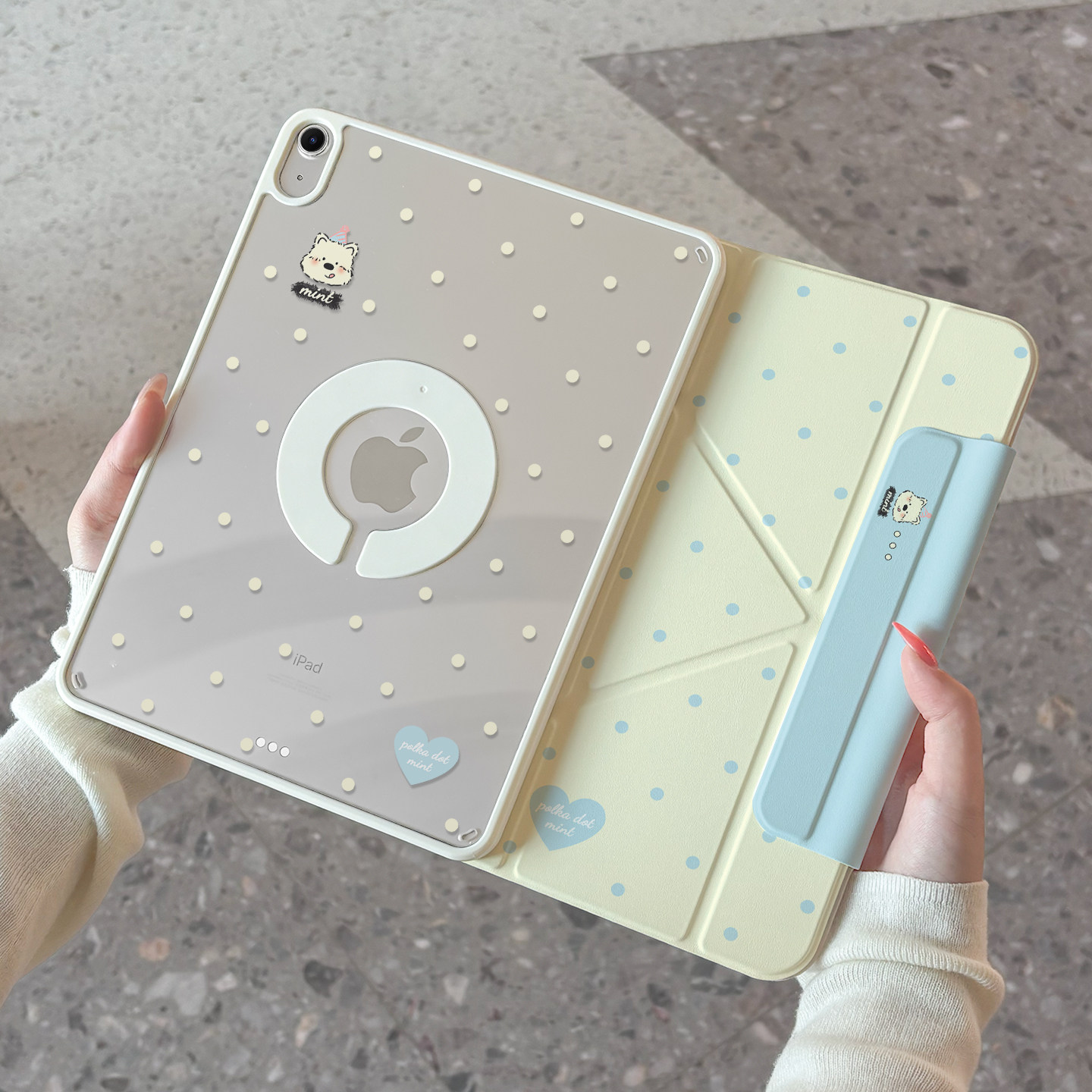 【芝士奶黄】iPad磁吸两用保护壳图片