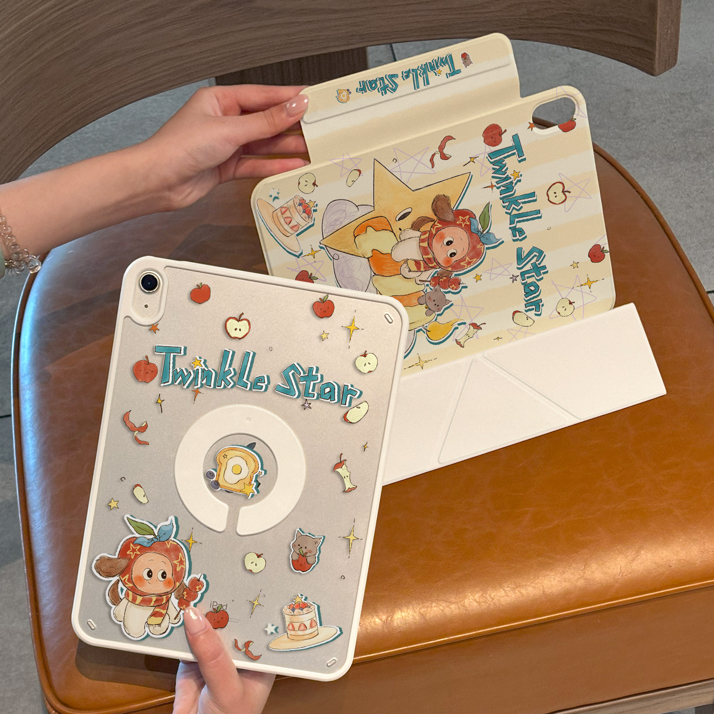 【可爱】iPad磁吸拆分，一壳两用