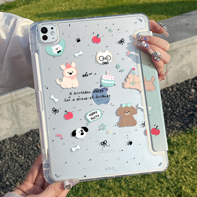 iPadPro防弯清透Y折保护套