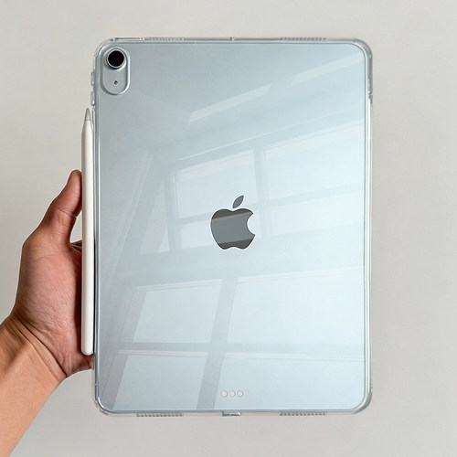 单壳ipad11保护壳2026air8平板mini7保护套pro苹果air2外壳10亚克力ari6无笔槽pad9无盖5代4后壳a16壳子case