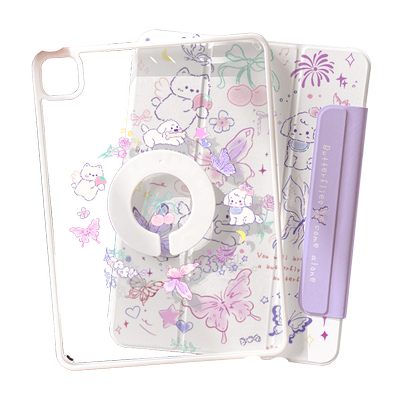 iPad磁吸旋转拆分保护壳