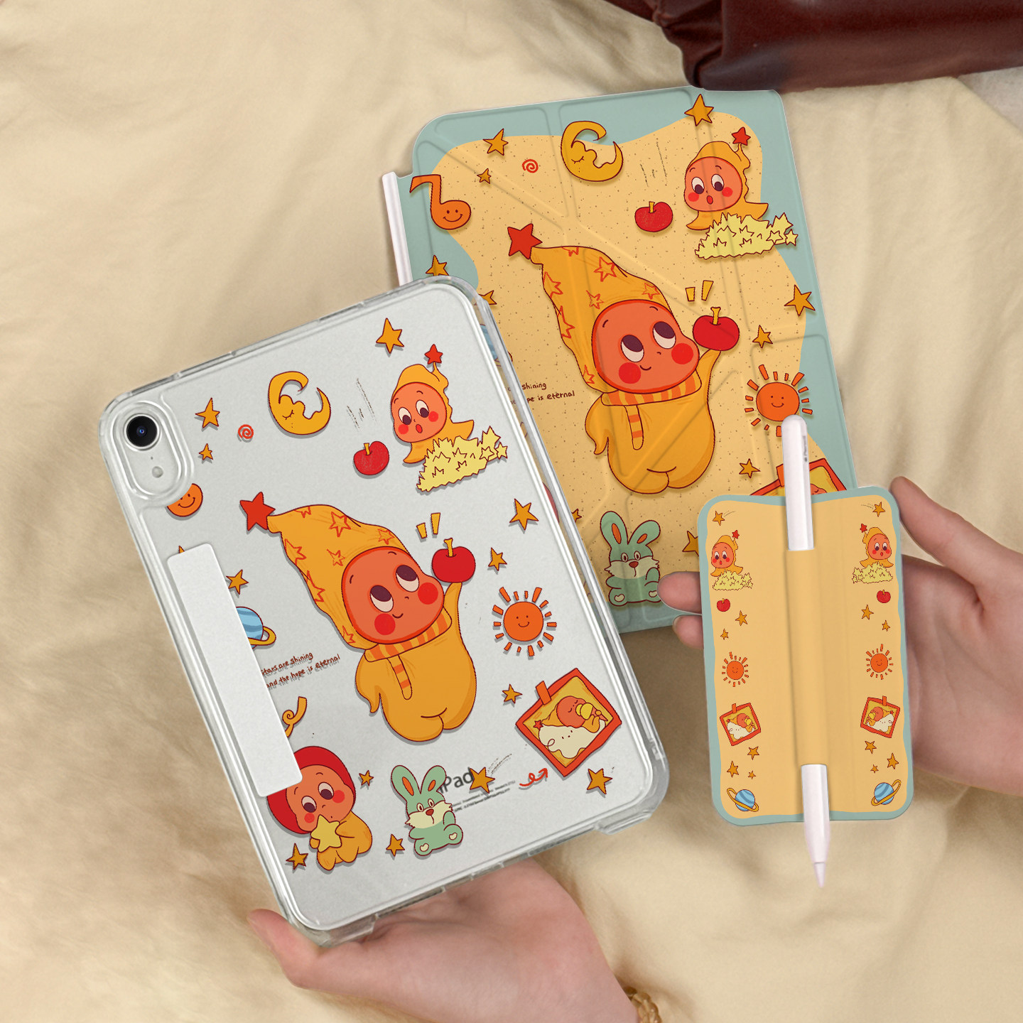 【滑轨拆分x内置笔袋】iPadair7保护套ipadpro苹果i