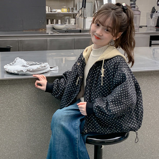 女童加绒外套秋冬款2025新款洋气儿童夹克上衣小女孩冬季短款