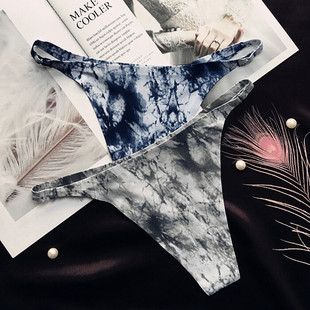 新品奢华性感一片式无痕丁字裤T字内裤低腰短裤丝滑锦纶t裤