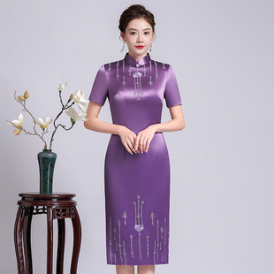 瑞蚨祥官方女装璃烟斋京派2025新款月下微凉旗袍先生崔万志旗舰店