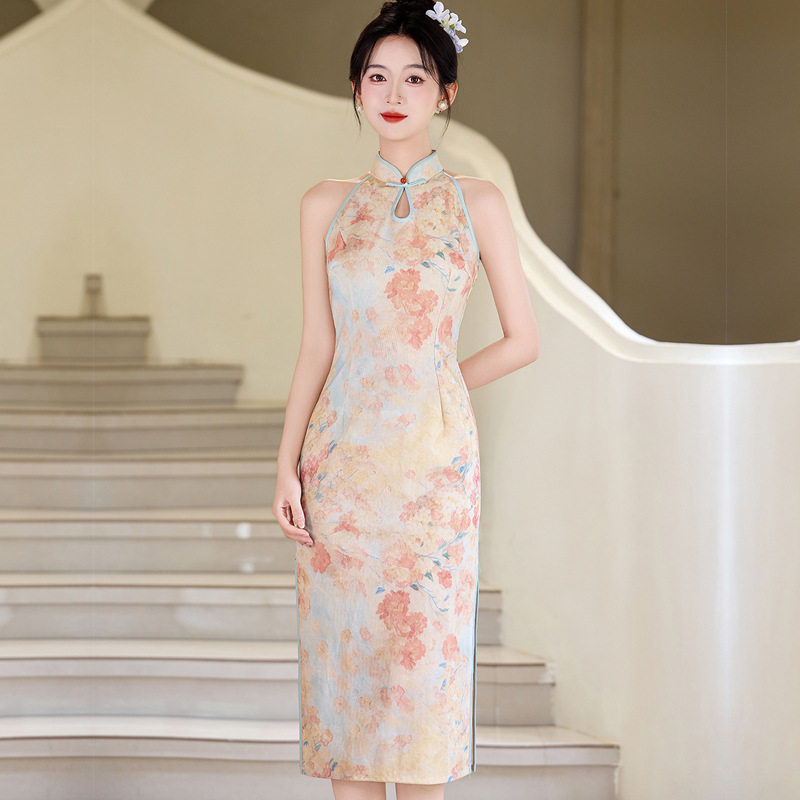 唐之语女装陶玉梅商场同款2026新款画报夫人旗袍先生崔万志旗舰店图片