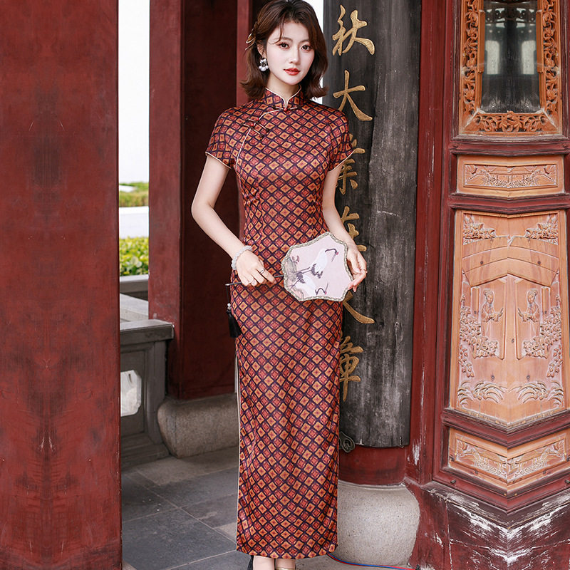 唐之语槿爷瑞蚨祥花间辞一衿清禾梦至超旗袍先生崔万志官方旗舰店图片