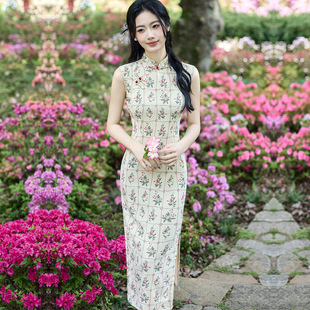 娘子写女装陶玉梅京派苏伊人名兰世家官方佐良佑善戚薇旗舰店旗袍