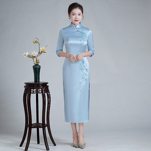 花满絮东方美人花间辞2026新款茉茉古法崔万志官方旗舰店女装旗袍