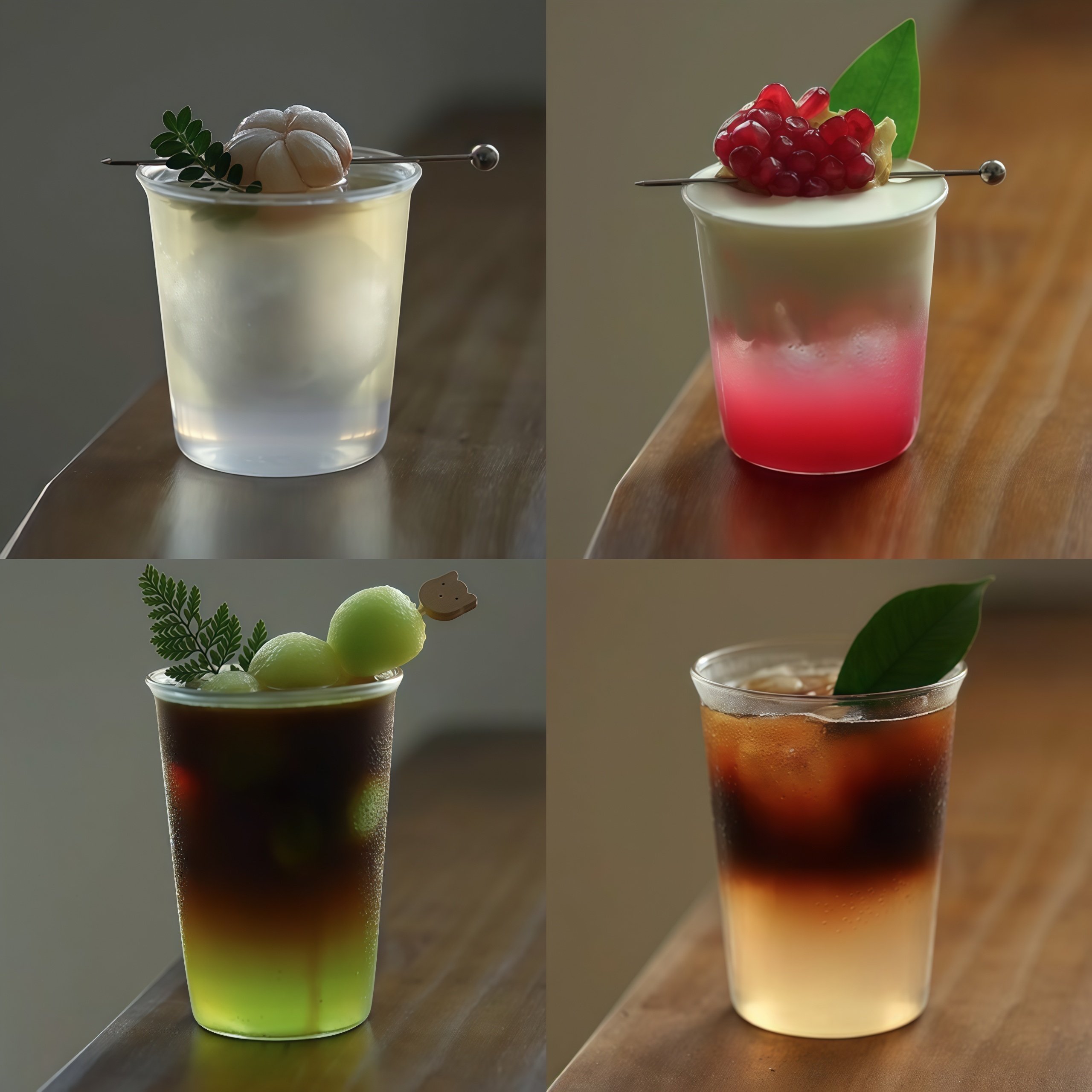 高硼反口杯子耐高温轻薄玻璃杯大容量简约美式拿铁咖啡杯特调奶茶