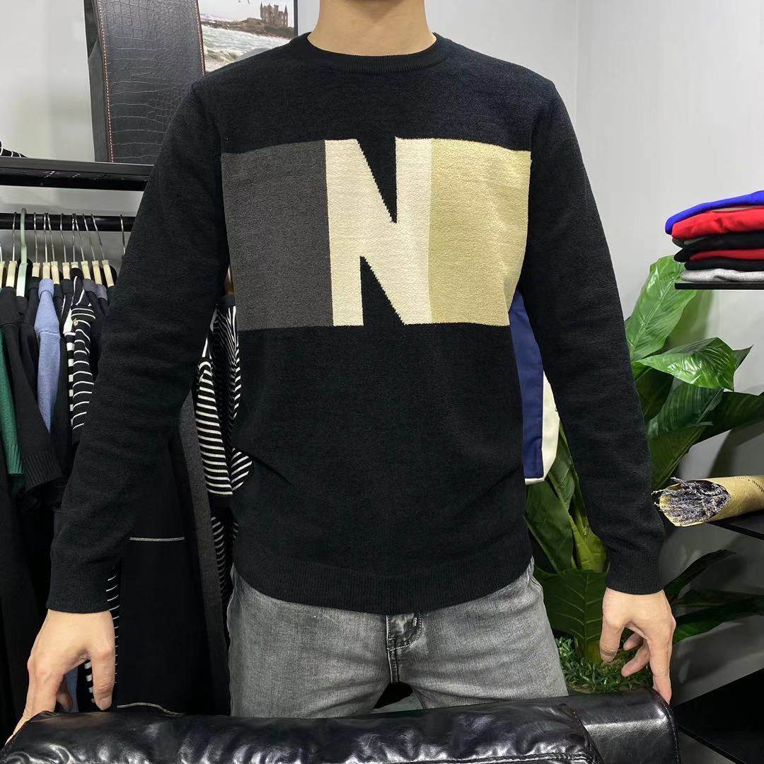 毛衣男加厚保暖冬季新款男士圆领线衣潮流韩版男装衣服打底针织衫