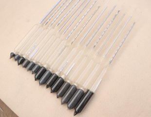 比重计密度计液体测试仪玻璃浮计婆梅氏波美氏比重计液体密度计