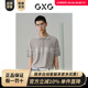商场同款 条纹字母提花polo衫 男 GXG男装 24年夏新品 G24X242054