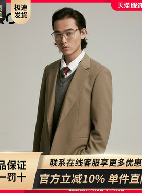 GXG男装 商场同款商务休闲西装外套男正装 24冬季新品G24X134018