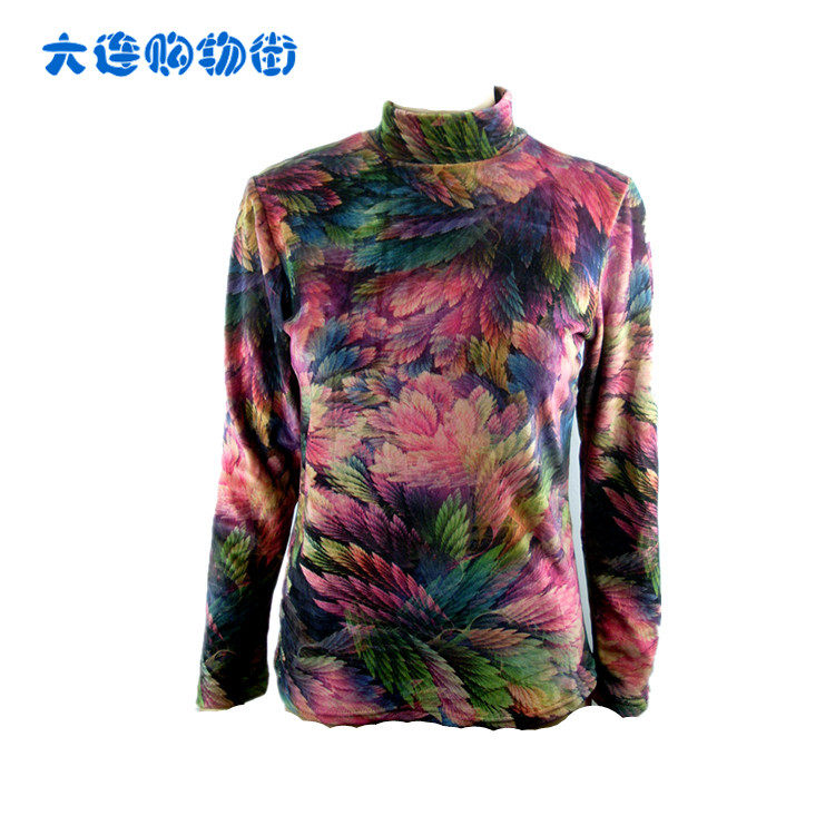 保暖秋冬季打底衫女士上衣修身长袖款T恤加厚休闲时尚成人大码款