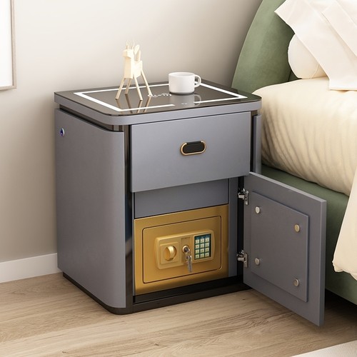 智能床头柜保险柜一体简约现代