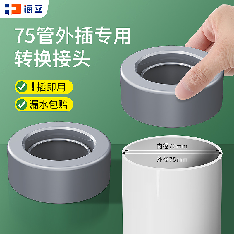 加厚PP材质+一插即用+防臭防漏