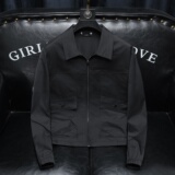 2026春季新款男士翻领夹克货号SZ317P200，男装夹克，钱塘6027（原6003）