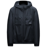 2025秋冬新款男士连帽棉衣时尚百搭休闲上衣男装货号M505P240，男装棉衣，钱塘6027（原6003）